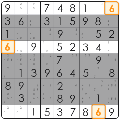 x wing sudoku explained